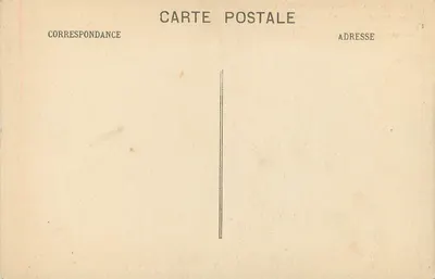 Saint-Pierre — Facciata principale della chiesa del paese, sei anni dopo la catastrofe del 1902 — Coll. A. BENOIT-JEANNETTE — Verso