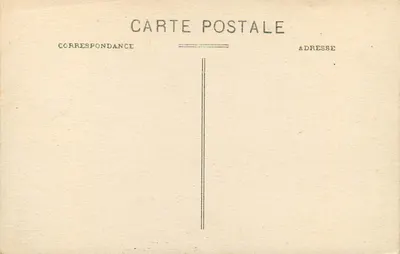 Avenida dos "Bois d'Inde" no Jardim Desclieux — Martinique, Fort-de-France — editor A. Benoit, n° 287 — Verso