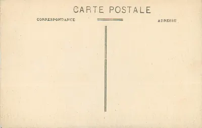 Martinique - St-Pierre - La Rue Victor-Hugo — Avant la Catastrophe du 8 Mai 1902 — Collect. A. Benoit — Verso
