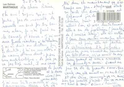 Les Salines — Martinique — Éditions Case à France — Rewers
