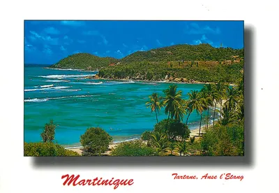 Tartane, Anse l'Étang — Martinique — Edições André Exbrayat