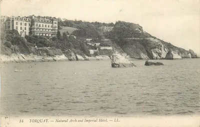 Torquay — Arco Natural e Hotel Imperial — LL. — 14