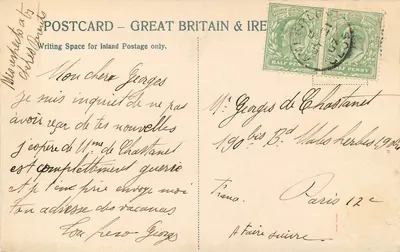 The Golden Valley — Stroud — Great Britain & Ireland Postcard — Verso