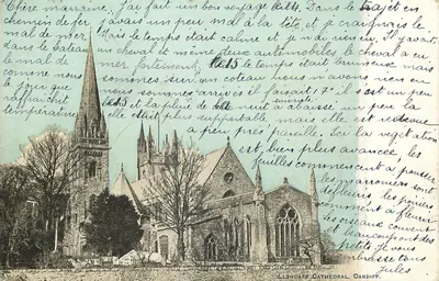 Catedral de Llandaff — Cardiff — editor não visível
