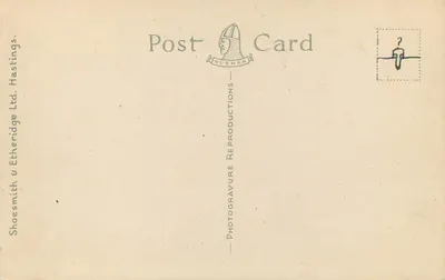 The Warren, patrząc w kierunku Folkestone — Norman Reproductions, nr 2807 — Rewers
