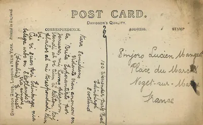 Edynburg (z monumentu Scotta) — Davidsons Quality — n°2 — Rewers