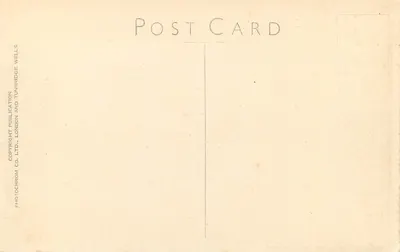 Londyn, Whitehall i Cenotaph — wydawca Photochrom Co. Ltd., nr 71862 — Rewers