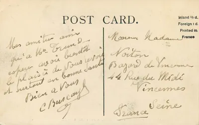 LONDRES — Galeria Narodowa i kościoł St-Martin — LL. n°51 — Rewers