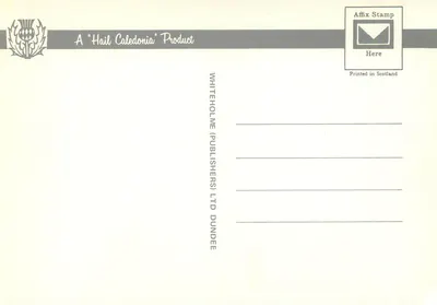 Callander · Velho Ponte e Ben Ledi — Whiteholme (Publishers) Ltd, n° 21369 — Verso