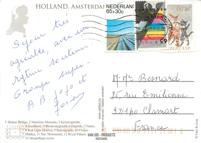 Amsterdam — widok panoramiczny — VAN LOD - PRODUCTS — Rewers