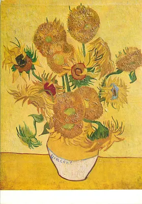 Vase de tournesols — peinture de Vincent van Gogh — édition Van Gogh Museum Amsterdam