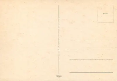 Pejzaże i zabytki Holandii — wydawca Importhuis Gebr. Spaniersberg N.V., Rotterdam — Rewers