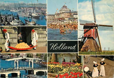 Holandia — collage scen typowych — wydawca Kettler