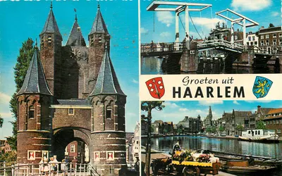 Haarlem — porta da cidade e ponte levante — MUVA