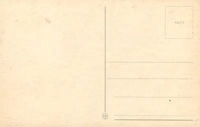 Amsterdam — panoramiczny widok z kanałami, domami i wieżami — wydawca AFK, nr 935/12 — Rewers