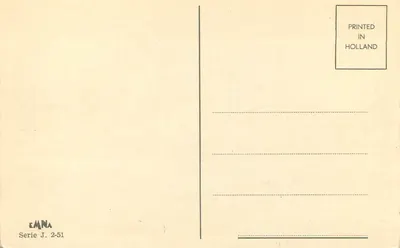Volendam (Olanda) — donne in costume tradizionale su una barca — editore EMNA, serie J.2-51 — Verso