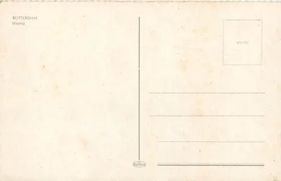 Rotterdam — widok panoramiczny miasta — Krüger n° 971/115 — Rewers