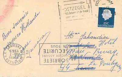 Volendam — Widok na port i ulice — Souvenirs — Rewers