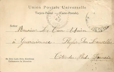 Chorrillos (Peru) — Szkoła wojskowa artylerii — Eduardo Polack, Lima (Peru), n° 758 — Rewers