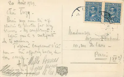 Lwów. Rua das Legiões e a esquina da Rua Jagielska — Léopol. Rue de Légions et coin de la rue Jagiellońska. — Verso