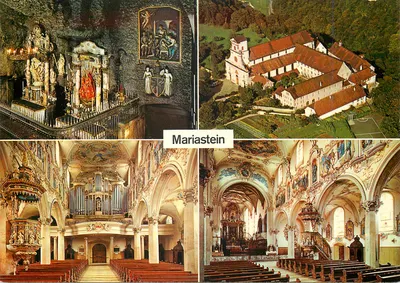 Mariastein — Abadia e interiores — Rud. Suter AG, Zürich, n° 18556