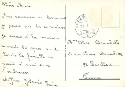 San Gottardo — 2114 m. n.p.m. — 11808 ED. ALFA LOCARNO — Rewers
