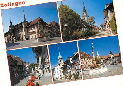 Zofingen — vista da cidade — Verlag Karl Engelberger, Nr. 13191
