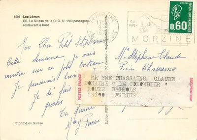 SS La Suisse — Jezioro Leman — Wydawnictwo Frejus — Rewers