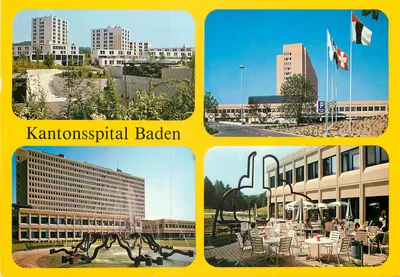Hospital cantonal de Baden — editor Rud. Suter AG, n° 1626