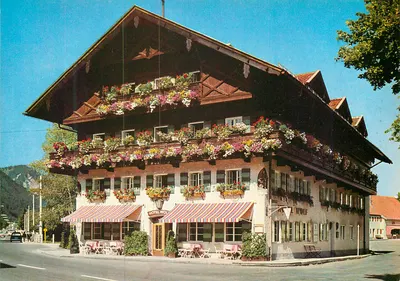Hotel Wolf — Oberammergau — editor Dr. Greiff, Garmisch
