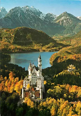 Castelo de Neuschwanstein — Alpsee, Alpes bávaras e tirolenses — Kienberger