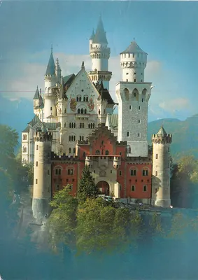 Castelo de Neuschwanstein — Alemanha — editor Franz Miliz Verlag, n° 118/342