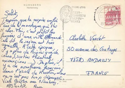 Nürnberg — Henkersteg — wydawca Stojan Verlag, n° 7046 — Rewers