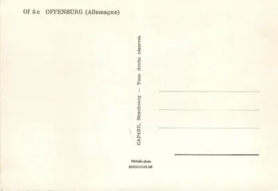 Lasowa dolina — widok panoramiczny — CAPARU, Strasburg — Rewers