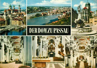 Passau — O Dom de Passau — editor Hersteller- und Verlag Schöning & Co., Pas 372-f