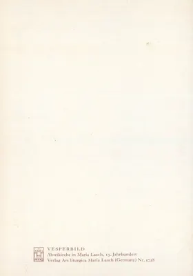Peça da Vesperbild — Estátua da Pietà — Abteikirche Maria Laach, 15º século — Verso