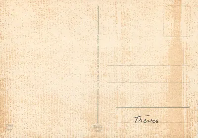 Trier — Katedra w Trierze — Verlag Theodor Goebes — Rewers