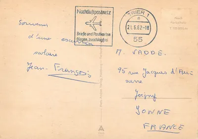 Trier — Cidade dos Bispos na Mosela, Cidade do Santo Roque — Hans Andres Verlag — Verso