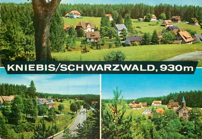 Kniebis/Schwarzwald — vista panorâmica — Hohenluftkulturverlag, n° 7241
