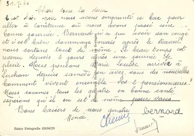 Fährrschiff Linzgau — Jezioro Constance — Echiche Fotografie 134/94179 — Rewers