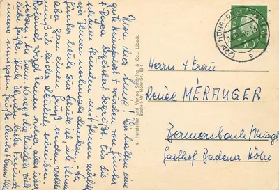 Höhr-Grenzhausen — Cidade das Távolas no Westerwald — editor Schöning & Co., Lübeck — Verso