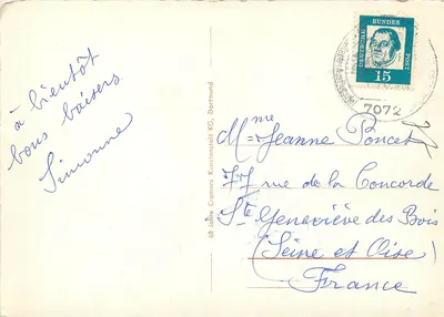Nördlingen — An der romantischen Straße — wydawca nieodczytalny — Rewers