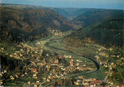 Hirsau / Schwarzwald — vista aérea — Stuttgarter Luftbild Elsäßer & Co. Nr. W 4186 F/9/1813