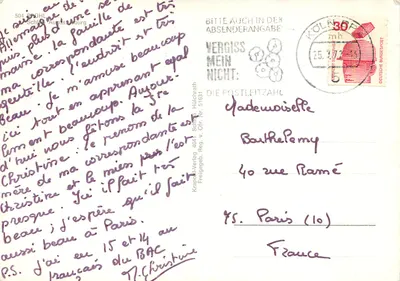 Castelo de Augustusburg — Jardim à la française — Kraepel-Verlag, n° 504 — Verso