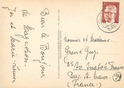 Mayschoß w romantycznym Ahrtal — 40 lat Robert Cornely Verlag Bad Wörishofen — Rewers
