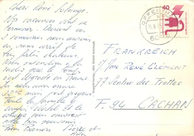 Langen em Hessen — Oberlinden — Cidade Velha Torre Estreita e Torre Pontiaguda — Krapohl-Verlag — Verso
