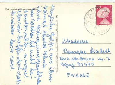 Hornberg — Schwarzwald — Photo-Verlag Hornberg 7746 — Verso