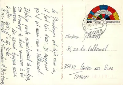 Gundelfingen — An der Donau — editor não identificado, número de série não visível — Verso