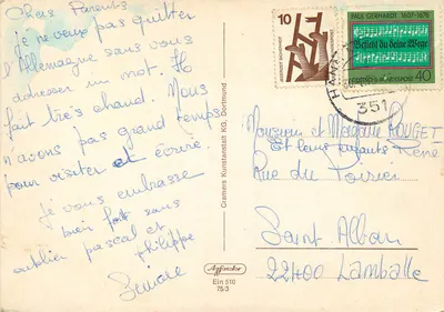 Einbeck — Saudações de Einbeck — editor Afacolor, n° 510 — Verso