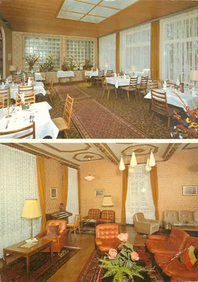 Sala de jantar e salão do Kurhotel HASENBURG — Badenweiler, Alemanha
